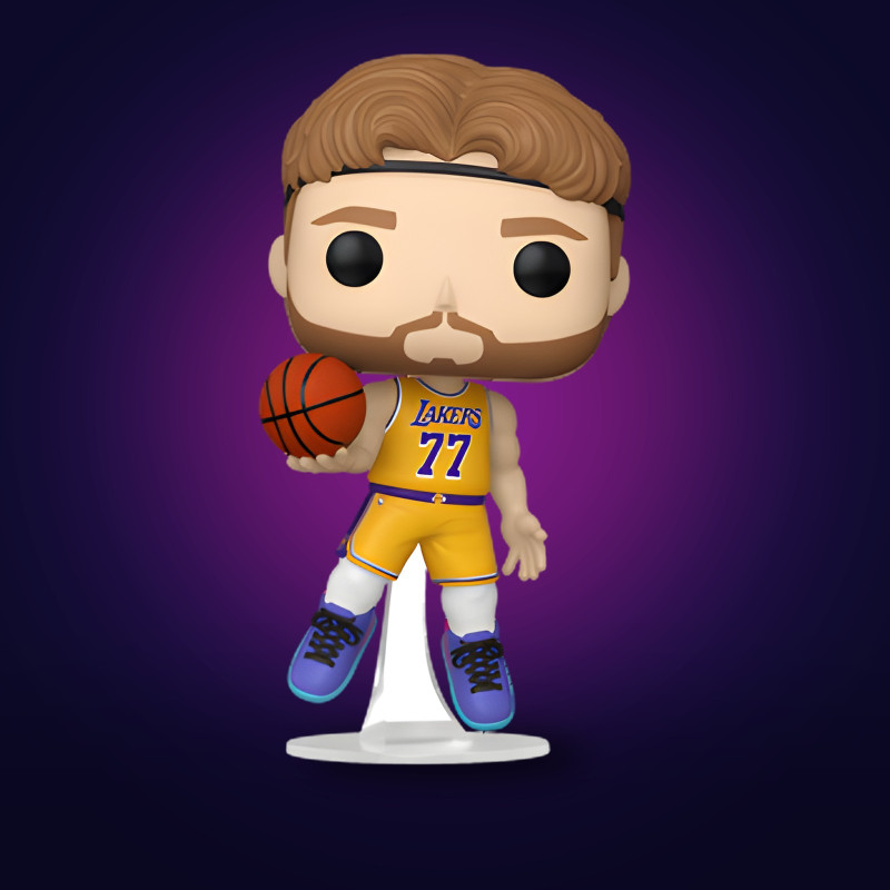Funko Pop Luka Doncic (2025 Icon Edition Uniform) - Figurine NBA Collector Vinyle Officielle