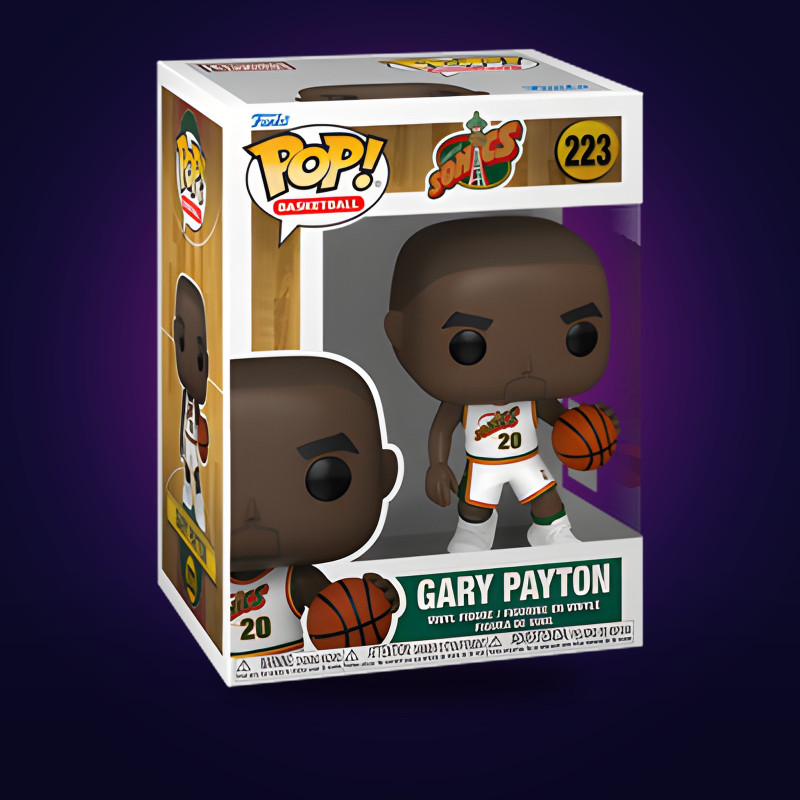 Funko Pop Gary Payton (White Home Uniform) – NBA