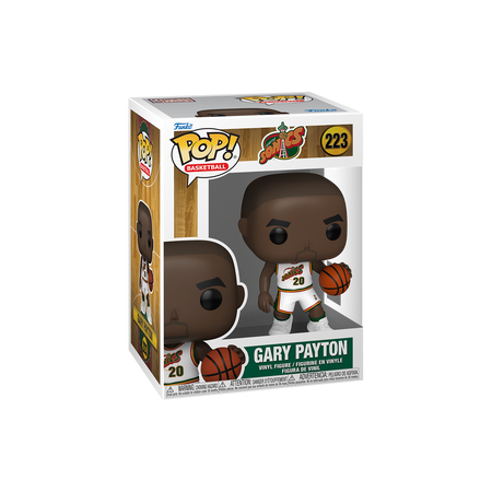 Funko Pop Pop! Gary Payton (White Home Uniform) - Officielle NBA
