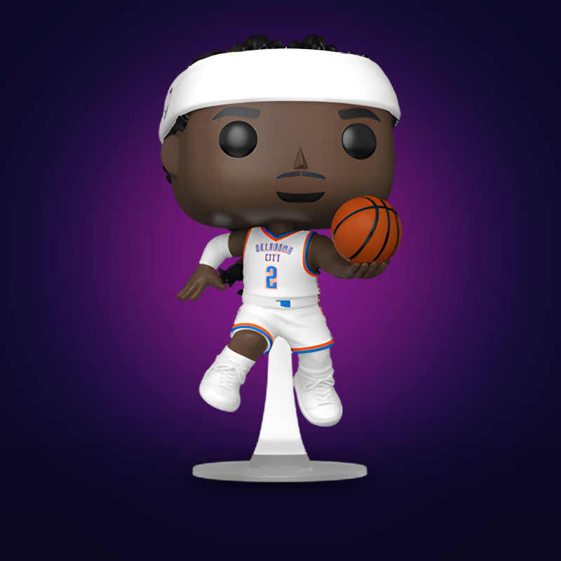 Funko Pop Shai Gilgeous-Alexander (Association Edition Jersey) - Figurine NBA Collector Vinyle Officielle