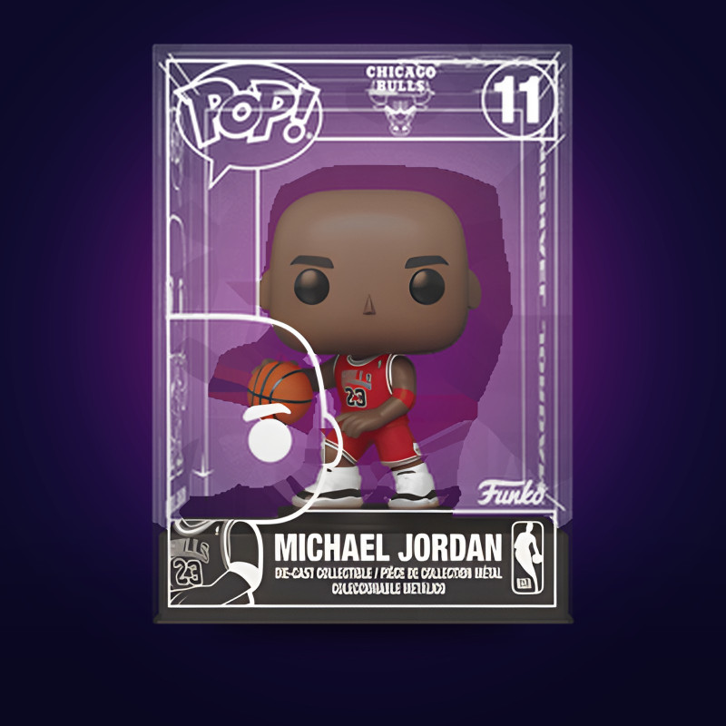 Funko Pop Die-Cast Michael Jordan - Figurine NBA Collector Vinyle Officielle