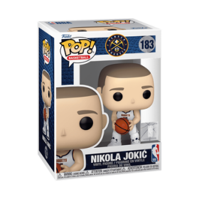 Funko Pop Pop! Nikola Jokic (White Denver Nuggets Jersey) - Officielle NBA