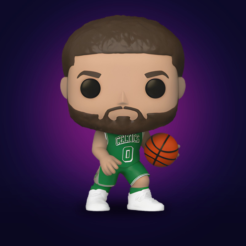 Funko Pop 21-22 NBA City Edition Jayson Tatum - Figurine NBA Collector Vinyle Officielle