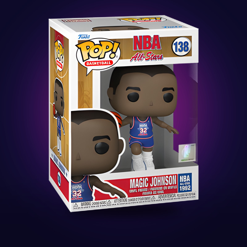 Funko Pop Magic Johnson – Figurine NBA officielle