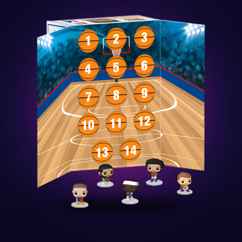 Funko Pop Pocket Pop! NBA Advent Countdown Calendar - Figurine NBA Collector Vinyle Officielle