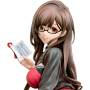 Figurine Bungaku Shoujo The Literary Type 1/7 Native | Mania-Figurine