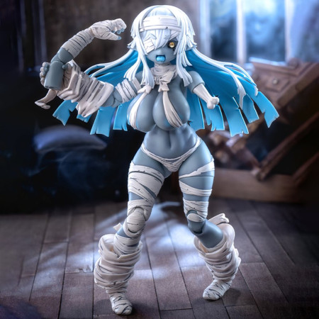 Figurine Zombie Girl Grisa 1/12 RPG-03 | Mania-Figurine