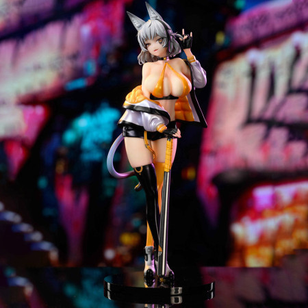 Figurine Cat Girl Deano 1/7 Baseball Uniform | Mania-Figurine