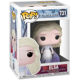 Funko Pop Elsa Épilogue - Figurine La Reine des Neiges 2 Collection Disney Frozen Robe Blanche N°732 Finale Exclusive