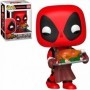 Funko Pop Bobble Vinyle Marvel: Holiday-Deadpool Figurine de Collection, 43337, Multicolore, Taille Unique