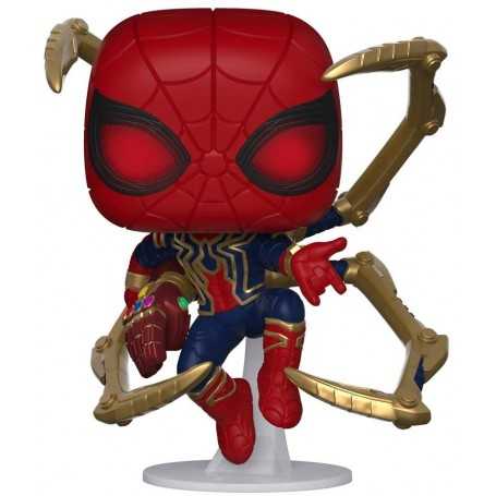 Funko- Pop Marvel: Endgame-Iron Spider w/NanoGauntlet Collectible Toy, 45138, Multicolour