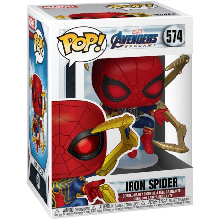 Funko POP Iron Spider | Nano Gantelet | Avengers Endgame 45138
