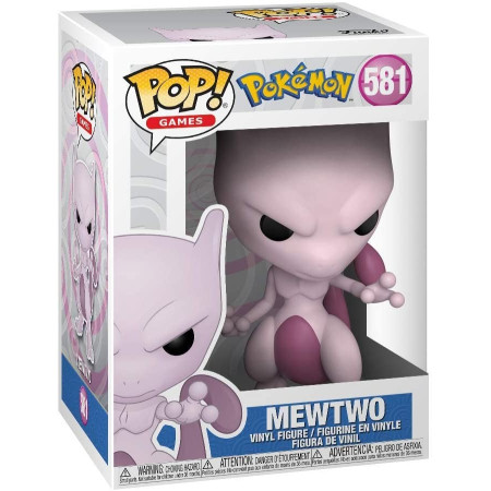 Funko POP Mewtwo | Pokémon Series 2 | Figurine Légendaire