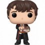 Funko- Pop Harry Potter-Neville w/Monster Book Figurine de Collection, 48068, Multicoleur, Standard