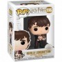 Funko- Pop Harry Potter-Neville w/Monster Book Figurine de Collection, 48068, Multicoleur, Standard