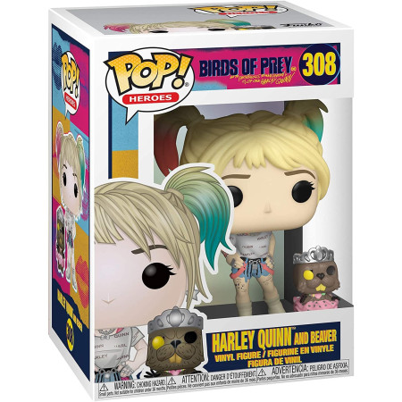 Funko POP Harley Quinn Beaver | Birds of Prey 44378 | Collection DC Comics