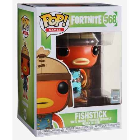 Funko POP Fishstick Fortnite | Figurine 44731 | Skin Poisson Légendaire