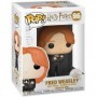 Funko- Pop Figurine en Vinyle Harry Potter-Fred Weasley (Yule) Collection, 42842, Multicolore, Taille Unique