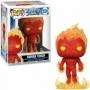 Funko- Pop Marvel: Fantastic Four-Human Torch Collectible Toy, 44987, Multicolour