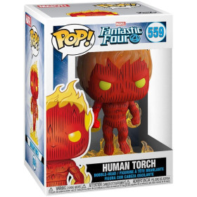 Figurine Funko POP Human Torch | Les 4 Fantastiques Marvel 44987