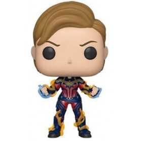 Funko- Pop Endgame-Captain Marvel w/New Hair Collectible Toy, 45143, Multicolour