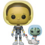 Figurine Funko POP Rick & Morty | Morty Combinaison Spatiale & Snake Rick