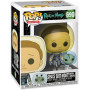 Figurine Funko POP Rick & Morty | Morty Combinaison Spatiale & Snake Rick