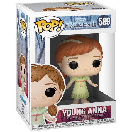 Funko Pop Jeune Anna 40889 - Figurine La Reine des Neiges 2 Disney