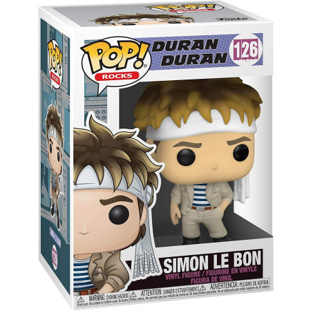 Funko Pop Simon Le Bon 41234 - Figurine Duran Duran Collection Pop! Rocks