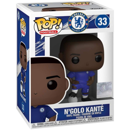 Funko Pop N'Golo Kanté Chelsea 42791 - Figurine Football Premier League Officielle