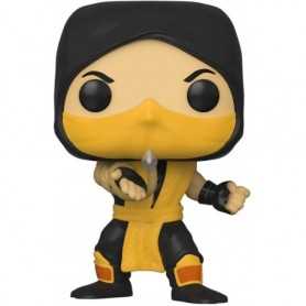 Funko- Pop Games: Mortal Kombat-Scorpion Collectible Toy, 45110, Multicolour