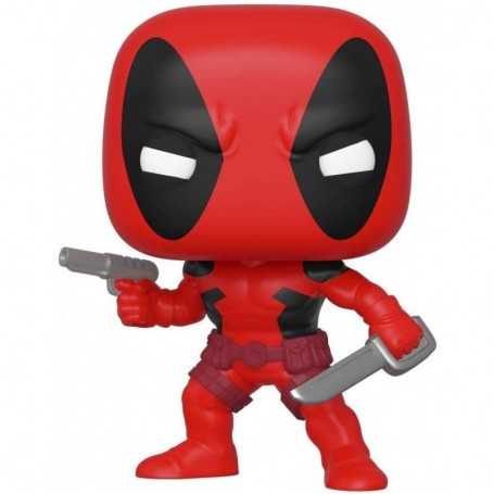 Funko Pop Bobble Marvel: 80th-First Appearance: Deadpool Figurine de Collection, 44154, Multicolore