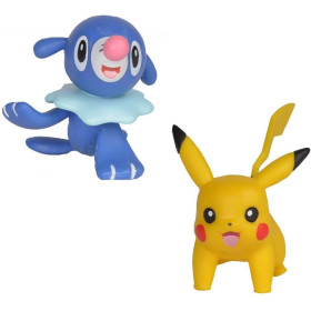 Pack Duo Pikachu & Otaquin | Figurines 3-5cm Bandai