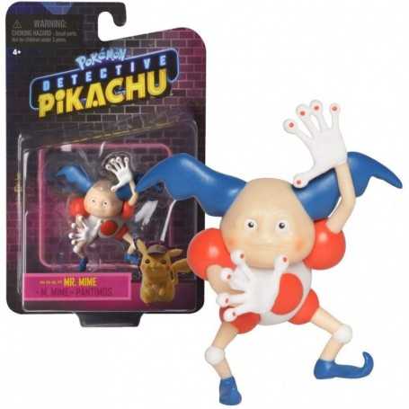 Bandai Pokémon-film Détective Pikachu-Figurine 8 cm-M. Mime, WT97601