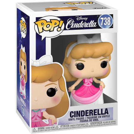 Funko Pop Cendrillon Robe Rose 45649 - Figurine Disney Collection Princesse