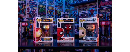 Figurines Funko Pop Marvel Officielles | Figurine Mania