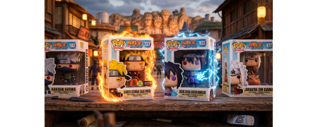 Figurines Funko Pop Naruto Shippuden Officielles | Figurine Mania
