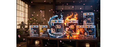 Figurines Funko Pop Demon Slayer Officielles | Figurine Mania